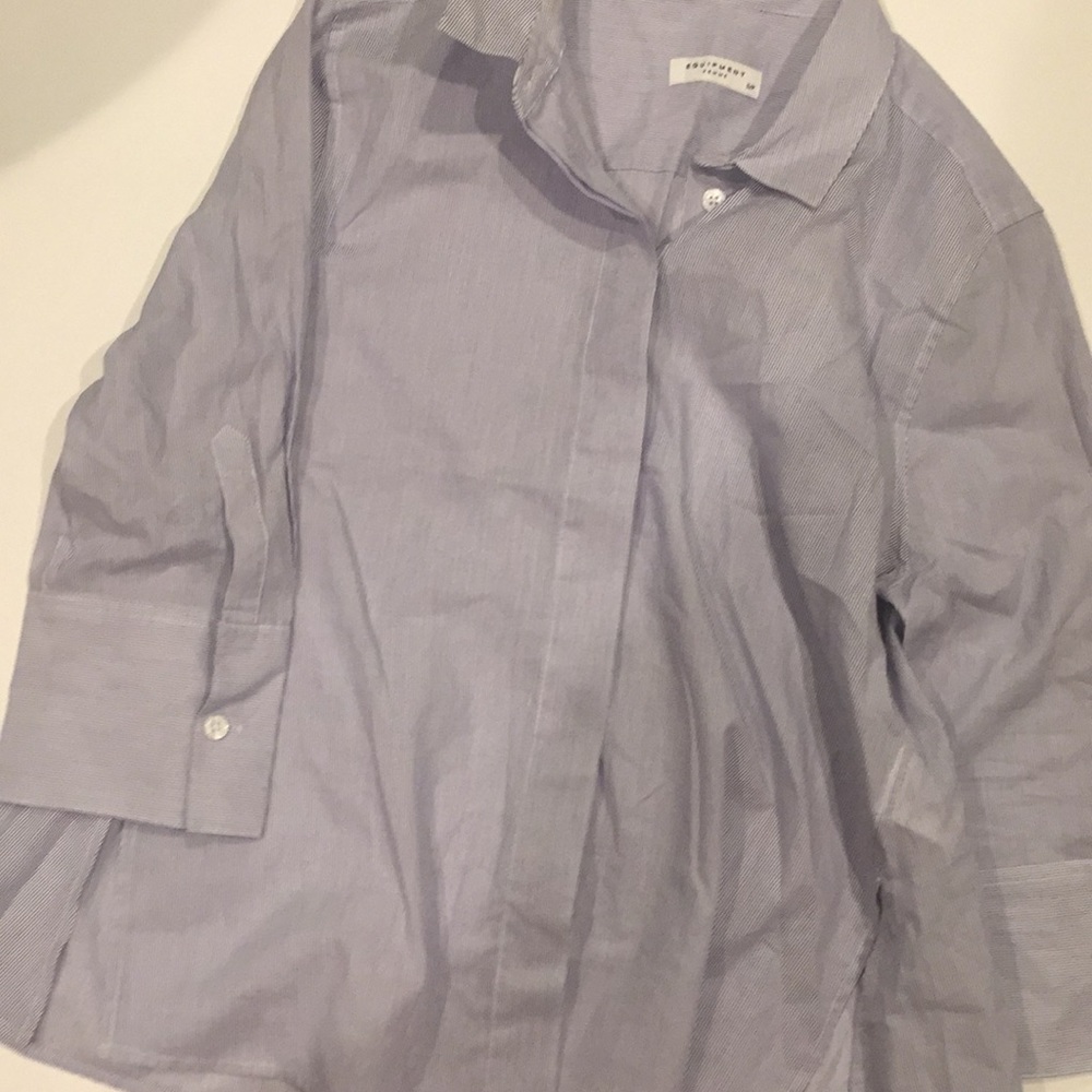 Equipment Femme button down blouse